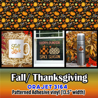 Fall/ Thanksgiving Orajet 3164 Pattern