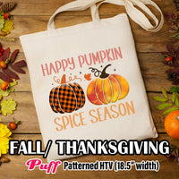 Fall Thanksgiving Puff Pattern