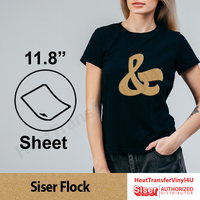 Siser Flock 11.8" x 12" Sheet