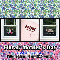 Floral Mother's Day Adhesive Pattern