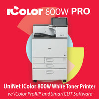 Uninet ICOLOR 800W Pro White Toner Printer