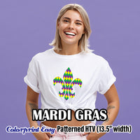 Mardi Gras Patterned HTV