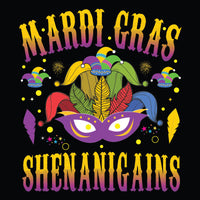 Mardi Gras DTF Transfer Designs STOCK CLEARANCE (COLD PEEL)