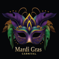 Mardi Gras DTF Transfer Designs STOCK CLEARANCE (COLD PEEL)
