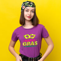 Mardi Gras Puff Patterned HTV