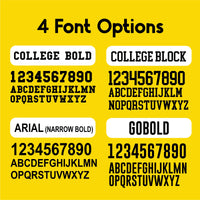 Glitter pre Cut Numbers