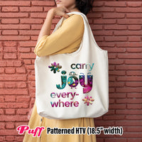 Ombre Puff Patterned HTV