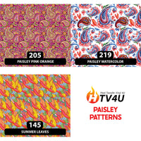 Paisley Patterned HTV