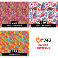 Paisley Patterned HTV