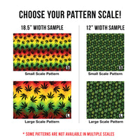 cannabis Puff Patterned HTV