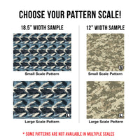 Camouflage Patterned Adhesive Vinyl