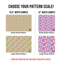 Mermaid/ Summer Puff Patterned HTV (12" x 12")