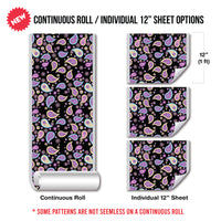 Paisley Puff Patterned HTV