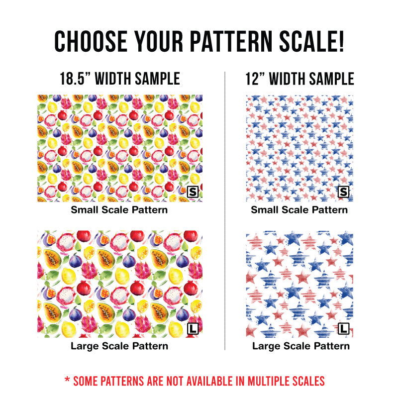 Watercolor Patterned HTV (13.5" x 12")