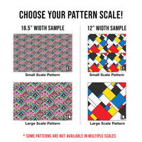 Abstract Puff Patterned HTV