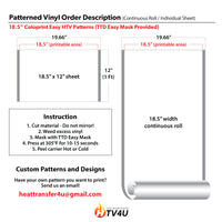 Animal Patterned HTV