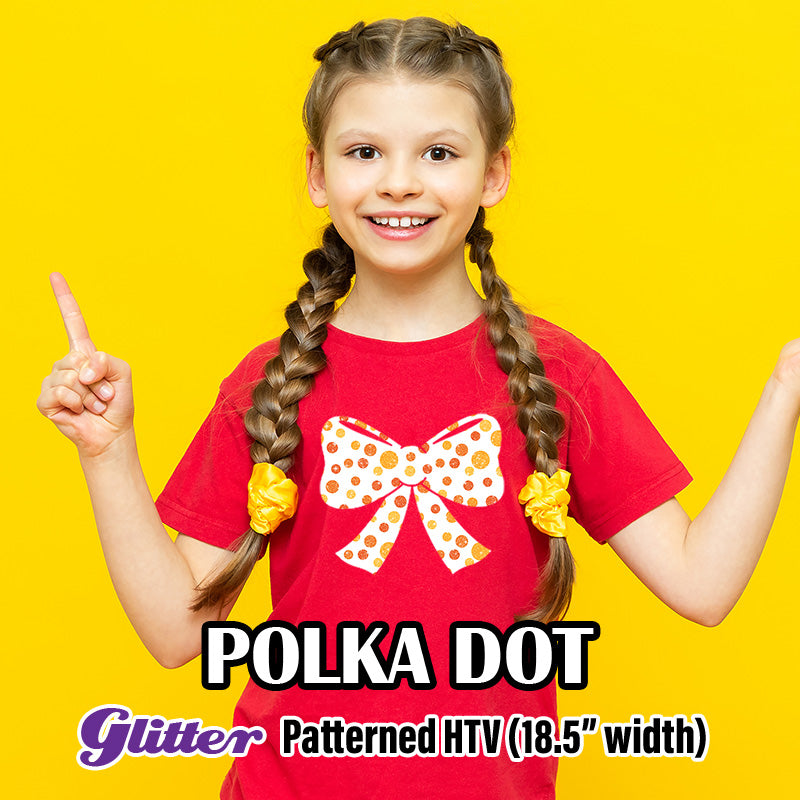 Polka Dot Glitter Pattern