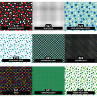 Polka Dot Patterned HTV