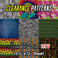 Sparkleprint Patterned HTV