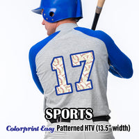 Sports Patterned HTV