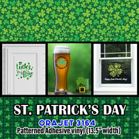 St. Patrick's Day Orajet 3164 Pattern
