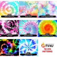 Tie Dye Patterned HTV
