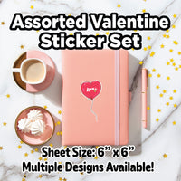 UV DTF Valentine Sticker