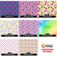 Watercolor Orajet 3164 Pattern