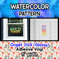 Watercolor Orajet 3164 Pattern