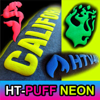 HT- 3D Neon Puff HTV