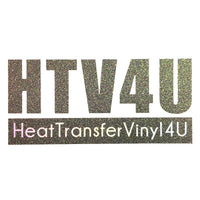 HT-Printable Glitter Rainbow 20" Roll (Yard)