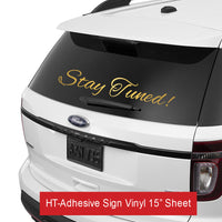 HT-Specialty Adhesive Vinyl 14.97" x 12" Sheet