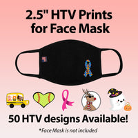HTV Face Mask Prints