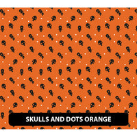 Halloween/ Dia De Muertos Orajet 3164 Patterned Adhesive Vinyl (13.5" x 12")