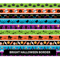 Halloween/ Dia De Muertos Orajet 3164 Patterned Adhesive Vinyl (13.5" x 12")