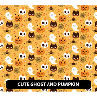Halloween/ Dia De Muertos Orajet 3164 Patterned Adhesive Vinyl (13.5" x 12")