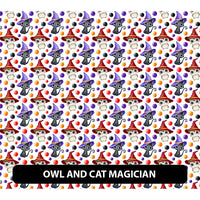 Halloween/ Dia De Muertos Orajet 3164 Patterned Adhesive Vinyl (13.5" x 12")