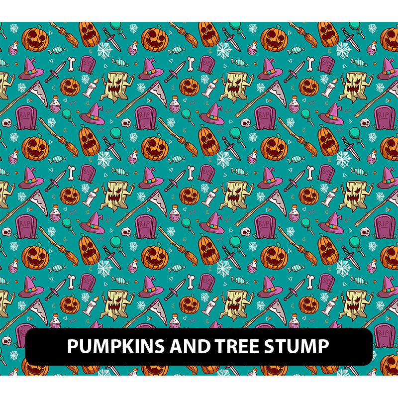 Halloween/ Dia De Muertos Orajet 3164 Patterned Adhesive Vinyl (13.5" x 12")