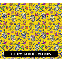 Halloween/ Dia De Muertos Orajet 3164 Patterned Adhesive Vinyl (13.5" x 12")