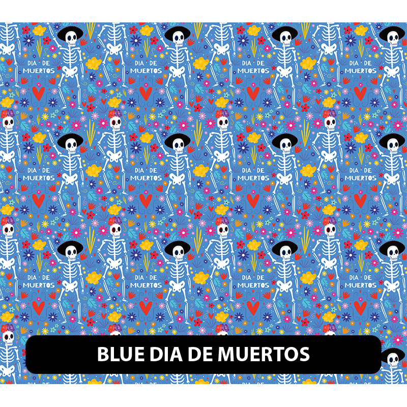 Halloween/ Dia De Muertos Orajet 3164 Patterned Adhesive Vinyl (13.5" x 12")