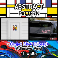 Abstract Orajet 3164 Pattern