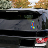 Autism Awareness Adhesive Pattern