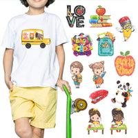 Back To School Theme PAC Glitter HTV (8")