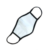 Black Double Layered 3D Shape Protective Face Mask MADE in USA with tag