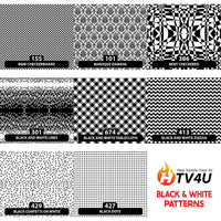 Black & White Adhesive Pattern