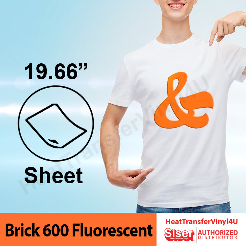 Siser Brick 600 Fluorescent 19.66