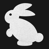 Bunny Plush HTV (5.5" x 6.1")