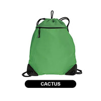 Port Authority Cinch Pack with Mesh Trim