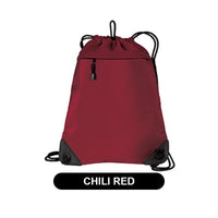 Port Authority Cinch Pack with Mesh Trim