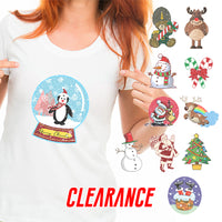 Christmas Theme PAC Glitter HTV - CLEARANCE (50% off)